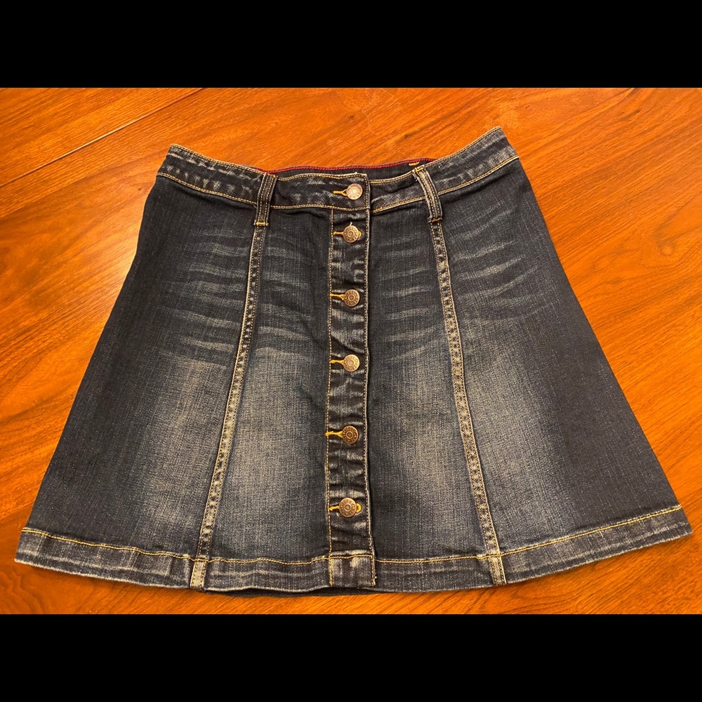 Jean Mini Skirt